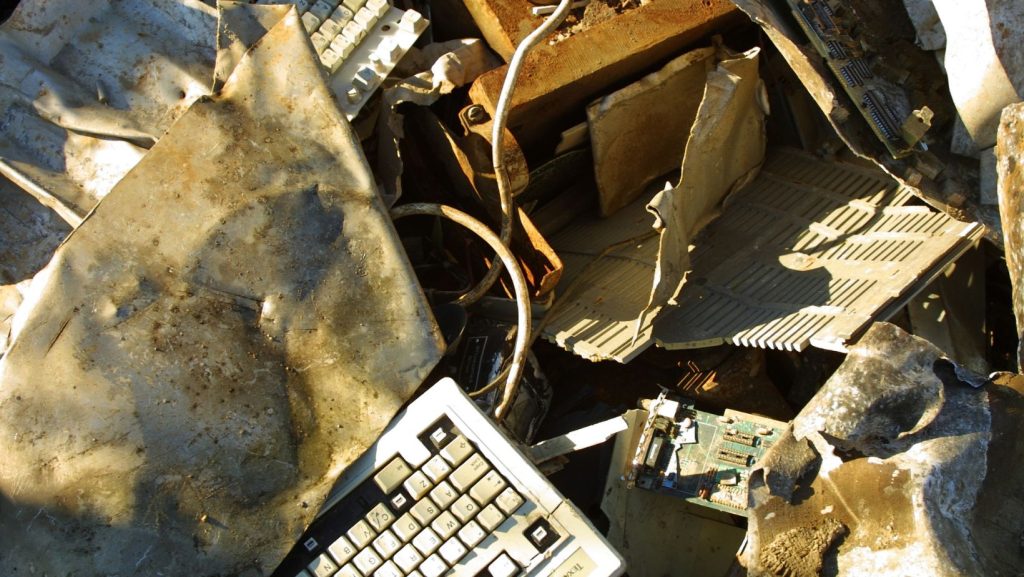Recycled computer